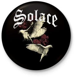 printfashion Vigasz - Goth Design - Kitűző, hűtőmágnes - Fekete (17653321)