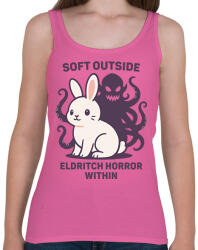 printfashion Beneath the Fluff - Női atléta - Rózsaszín (17663744)