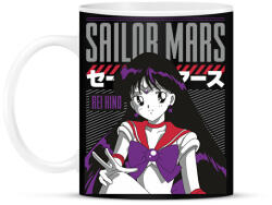 printfashion Sailor Moon- Mars - Bögre - Fekete (17696950)