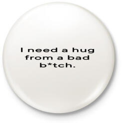 printfashion Joke. - Kitűző, hűtőmágnes - Fehér (17670420)