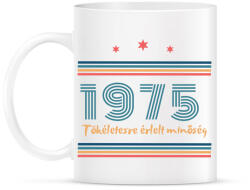 printfashion Szülinap 1975 - Bögre - Fehér (17660499)