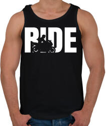printfashion Ride - Férfi atléta - Fekete (17606457)