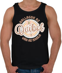 printfashion Ballagok az oviból - Férfi atléta - Fekete (17683041)