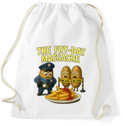 printfashion Fryday massacre. . . - Sportzsák, Tornazsák - Fehér (17699364)