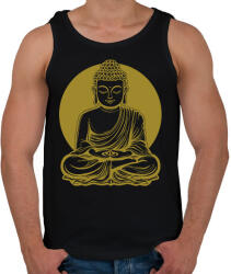 printfashion buddha - Férfi atléta - Fekete (17653341)