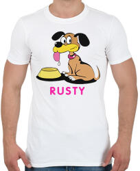 printfashion Bud Spencer Rusty - Férfi póló - Fehér (17706099)