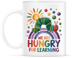printfashion We Are Hungry For Learning - Bögre - Fehér (17671749)