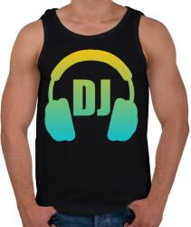 printfashion Dj - Férfi atléta - Fekete (17624907)