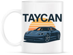printfashion Porsche Taycan - Bögre - Fehér (17686599)