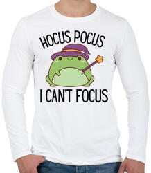 printfashion Hocus pocus - Férfi hosszú ujjú póló - Fehér (17602432)