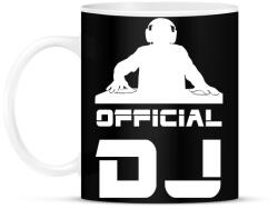 printfashion official dj - Bögre - Fekete (17637006)