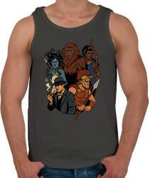 printfashion Unmatched - Férfi atléta - Sötétszürke (17592510)