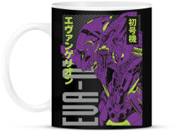 printfashion Evangelion - Bögre - Fekete (17697850)
