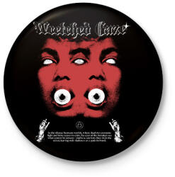 printfashion Nyomorult tekintet - Okkult Design - Kitűző, hűtőmágnes - Fekete (17660971)