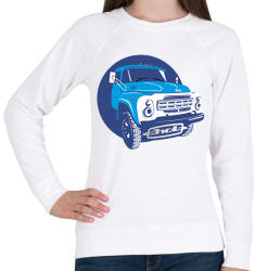 printfashion zil fun - Női pulóver - Fehér (17673222)