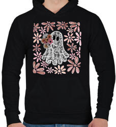 printfashion haloween csipkés - Férfi kapucnis pulóver - Fekete (17658332)