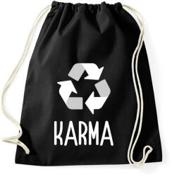 printfashion karma - Sportzsák, Tornazsák - Fekete (17616031)