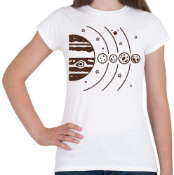 printfashion Galileo Galilei - Női póló - Fehér (17589021)