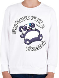 printfashion Felnőttnek lenni fárasztó - Gyerek pulóver - Fehér (17708451)