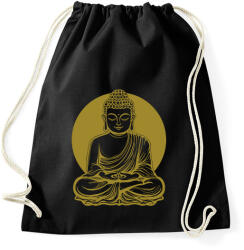 printfashion buddha - Sportzsák, Tornazsák - Fekete (17653465)