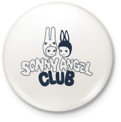 printfashion Sonny Angel Club - Kitűző, hűtőmágnes - Fehér (17592486)