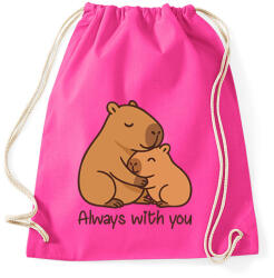 printfashion Mindig veled - Sportzsák, Tornazsák - Fukszia (17642219)