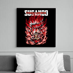 printfashion ITACHI UCHIHA - Vászonkép - Fekete (17695622)