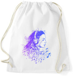 printfashion Zene hangulat - Sportzsák, Tornazsák - Fehér (17587680)