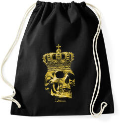 printfashion Arany Király - Goth Design - Sportzsák, Tornazsák - Fekete (17710268)
