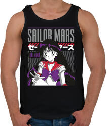 printfashion Sailor Moon- Mars - Férfi atléta - Fekete (17696541)