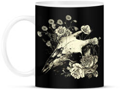 printfashion Fakult Ómen - Goth Design - Bögre - Fekete (17652400)