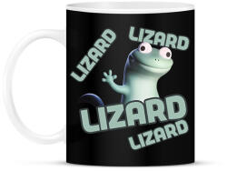 printfashion lizard - Bögre - Fekete (17663650)