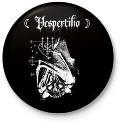 printfashion Vespertilio - Okkult Desgin - Kitűző, hűtőmágnes - Fekete (17658271)