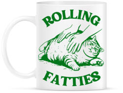 printfashion Rolling Fatties - Bögre - Fehér (17595615)