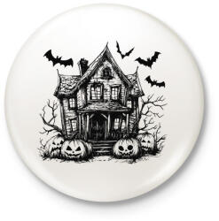 printfashion Vintage Halloween 2 - Kitűző, hűtőmágnes - Fehér (17672220)