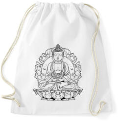 printfashion buddha - Sportzsák, Tornazsák - Fehér (17639964)