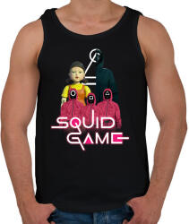 printfashion Squid game - Férfi atléta - Fekete (17597007)
