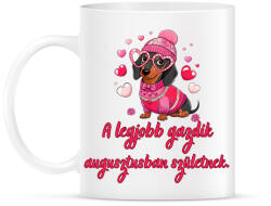 printfashion Tacskó szülinap júl - Bögre - Fehér (17646999)