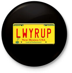 printfashion LWYRUP Breaking bad - Kitűző, hűtőmágnes - Fekete (17705174)