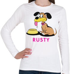 printfashion Bud Spencer Rusty - Női hosszú ujjú póló - Fehér (17706168)