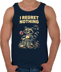 printfashion Mosómedve - Férfi atléta - Sötétkék (17662342)