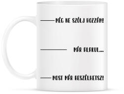 printfashion Ne szólj hozzám kávés bögre - Bögre - Fehér (17632474)