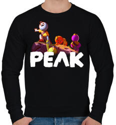 printfashion Peak - Férfi pulóver - Fekete (17603340)