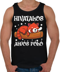 printfashion HIVATALOS ALVÓS PÓLÓ - Férfi atléta - Fekete (17685291)