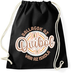 printfashion Ballagok az oviból - Sportzsák, Tornazsák - Fekete (17683165)