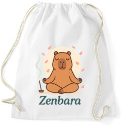 printfashion Zenbara - Sportzsák, Tornazsák - Fehér (17621880)