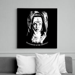printfashion Az elkárhozottak szentsége - Okkult Design - Vászonkép - Fekete (17703179)
