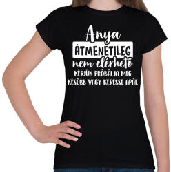 printfashion Anya átmenetileg nem elérhető fehér - Női póló - Fekete (17620464)