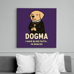 printfashion Dogma - Vászonkép - Lila (17659187)