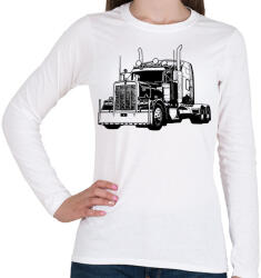 printfashion kamion - Női hosszú ujjú póló - Fehér (17629031)
